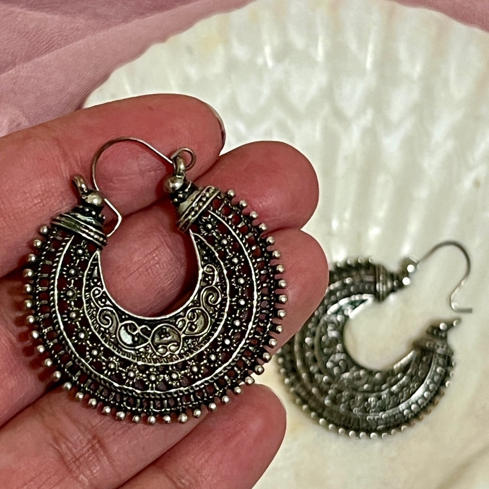 Vintage Bohemian, Tribal, Ethnic Earrings